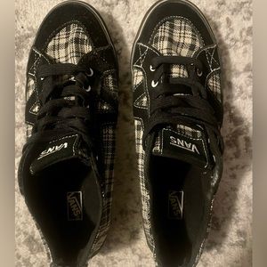 Very gently worn VANS ( wore them once I believe) for women! Just like NEW!